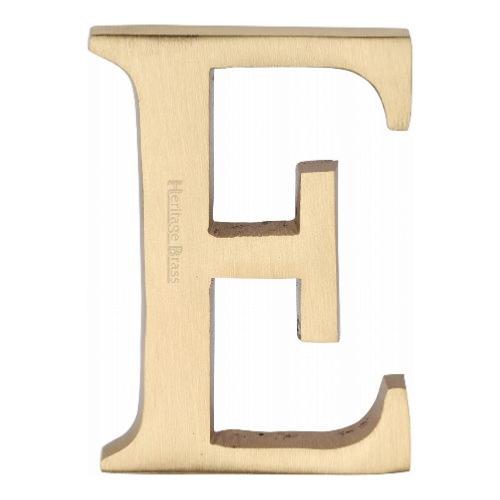 M.Marcus Heritage Brass C1565 Capital Letter E