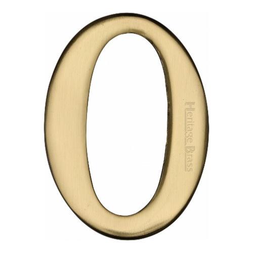 M.Marcus Heritage Brass C1568 Self-Adhesive Number 0