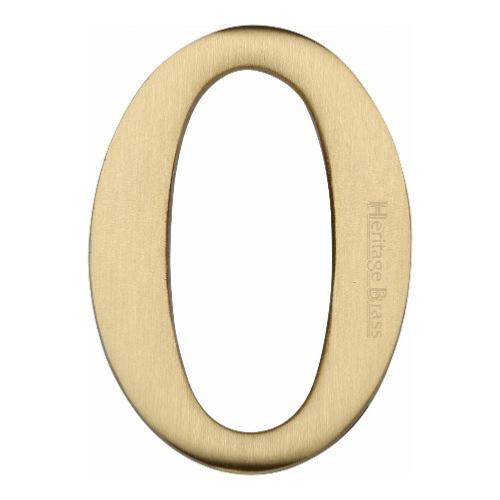 M.Marcus Heritage Brass C1568 Self-Adhesive Number 0