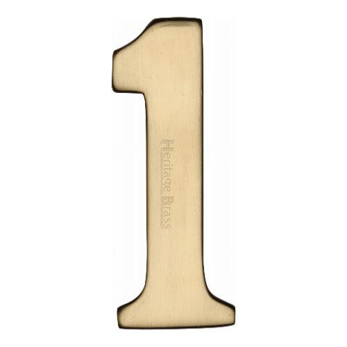 M.Marcus Heritage Brass C1568 Self-Adhesive Number 1