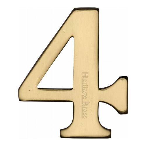 M.Marcus Heritage Brass C1568 Self-Adhesive Number 4