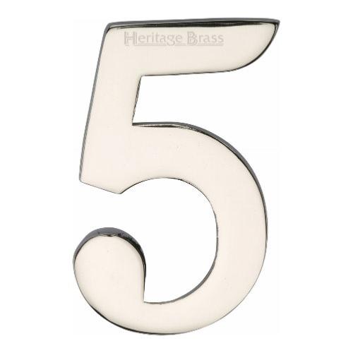 M.Marcus Heritage Brass C1568 Self-Adhesive Number 5