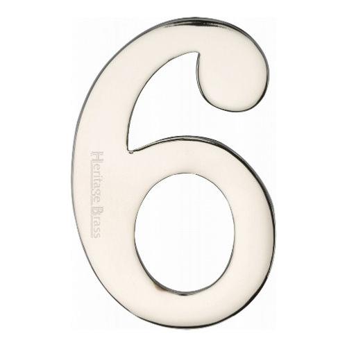 M.Marcus Heritage Brass C1568 Self-Adhesive Number 6