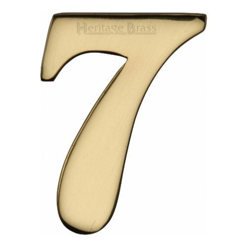 M.Marcus Heritage Brass C1568 Self-Adhesive Number 7