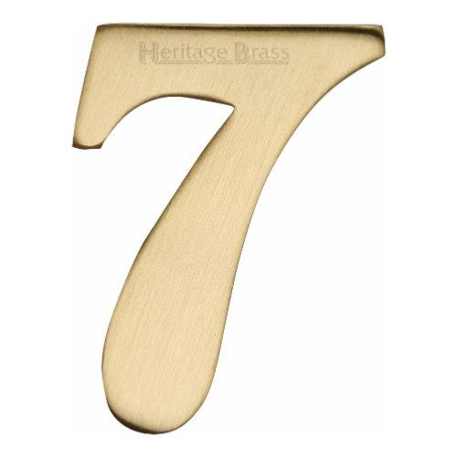 M.Marcus Heritage Brass C1568 Self-Adhesive Number 7