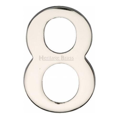 M.Marcus Heritage Brass C1568 Self-Adhesive Number 8