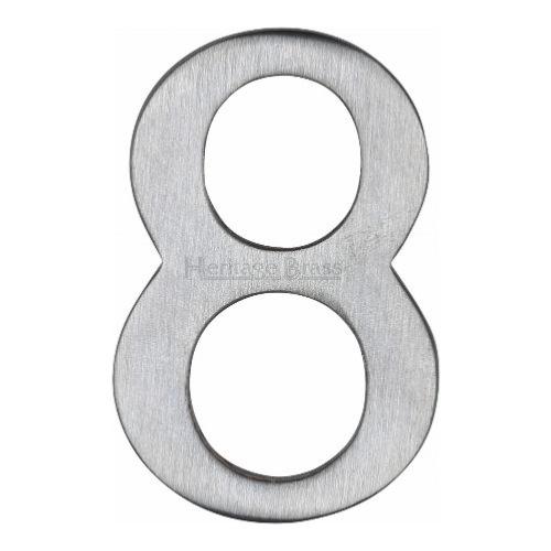 M.Marcus Heritage Brass C1568 Self-Adhesive Number 8