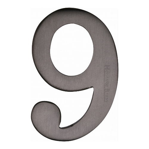 M.Marcus Heritage Brass C1568 Self-Adhesive Number 9