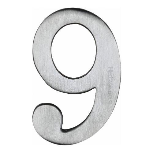 M.Marcus Heritage Brass C1568 Self-Adhesive Number 9