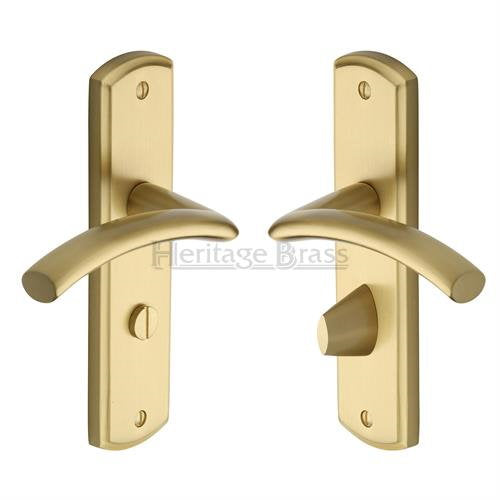 M.Marcus Heritage Brass Centaur Lever Handle on Plate