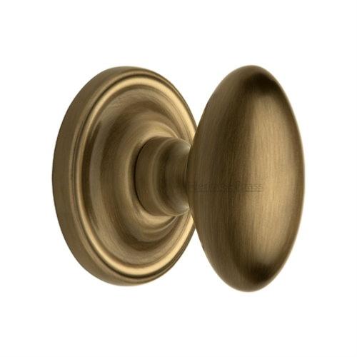 M.Marcus Heritage Brass Chelsea Mortice Knob Set