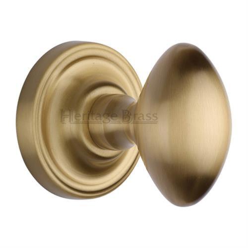 M.Marcus Heritage Brass Chelsea Mortice Knob Set