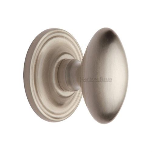 M.Marcus Heritage Brass Chelsea Mortice Knob Set