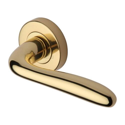 M.Marcus Heritage Brass Columbus Lever Handle Set