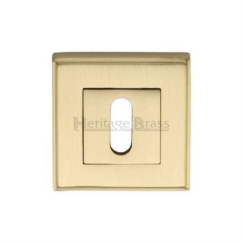 M.Marcus Heritage Brass DEC7000 Lever Key Escutcheon