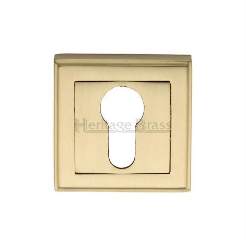 M.Marcus Heritage Brass DEC7020 Euro Profile Escutcheon