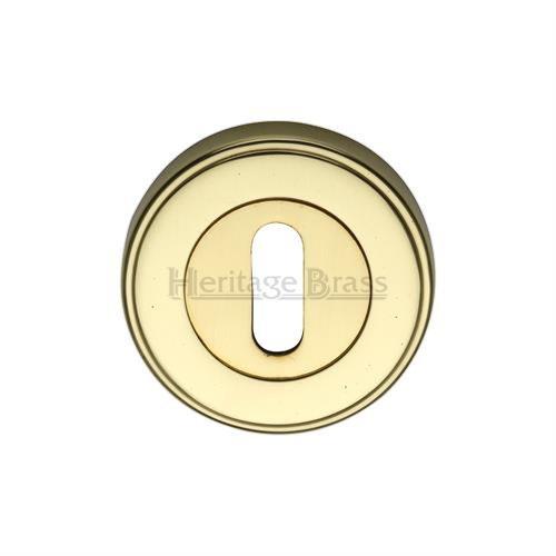 M.Marcus Heritage Brass ERD7000 Lever Key Escutcheon