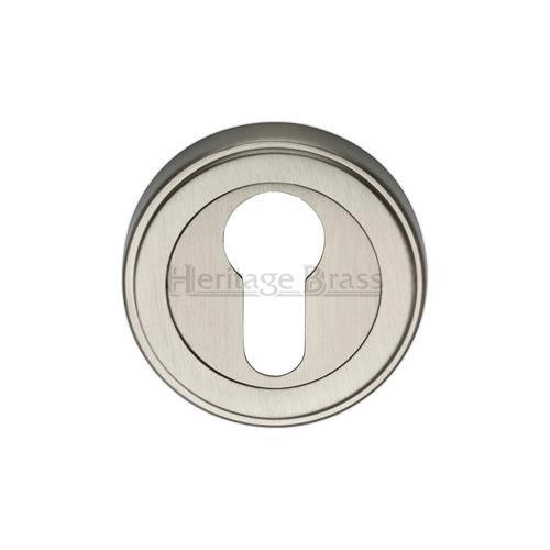 M.Marcus Heritage Brass ERD7020 Euro Profile Escutcheon