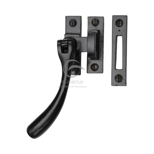 M.Marcus Black Iron Rustic FB1008 Ball Casement Fastener