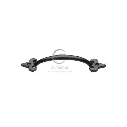 M.Marcus Black Iron Rustic FB1092 Fleur-de-Lys Cabinet Pull Handle