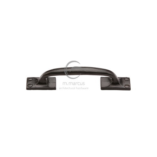 M.Marcus Black Iron Rustic FB1145 Cranked Cabinet Pull Handle