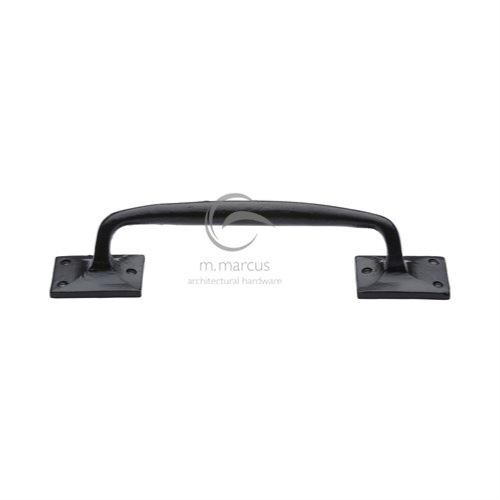 M.Marcus Black Iron Rustic Cranked Pull Handle