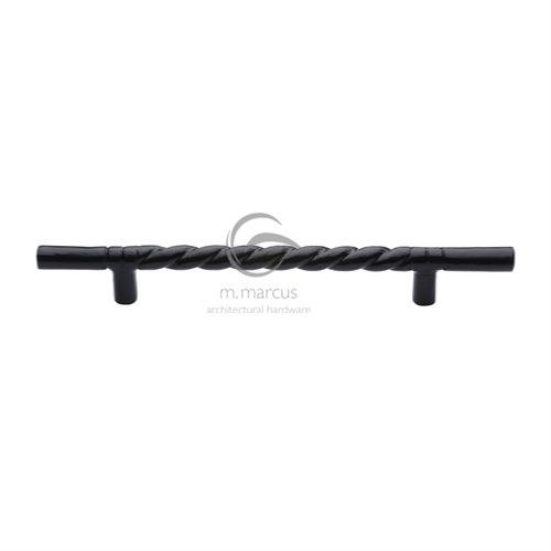 M.Marcus Black Iron Rustic Rope Pull Handle