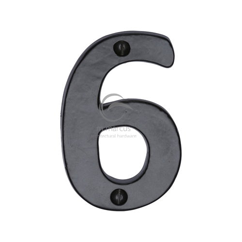 M.Marcus Black Iron Rustic Door Number 6