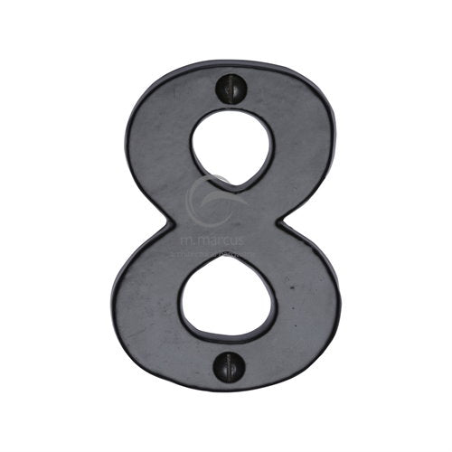 M.Marcus Black Iron Rustic Door Number 8