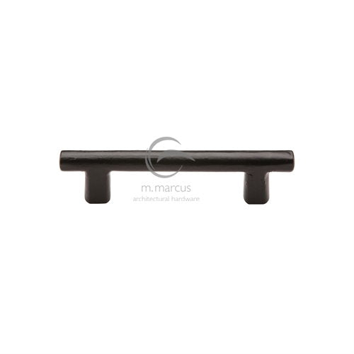 M.Marcus Black Iron Rustic FB361 Round Bar Cabinet Pull Handle