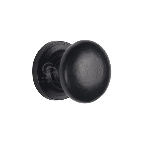 M.Marcus Black Iron Rustic FB613 Round Cabinet Knob