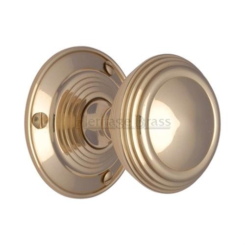 M.Marcus Heritage Brass Goodrich Mortice Knob Set