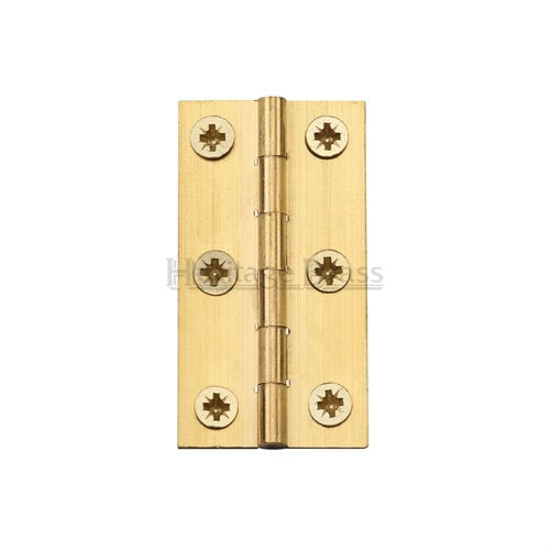 M.Marcus Heritage Brass HG99 Natural Brass DPW Butt Hinge