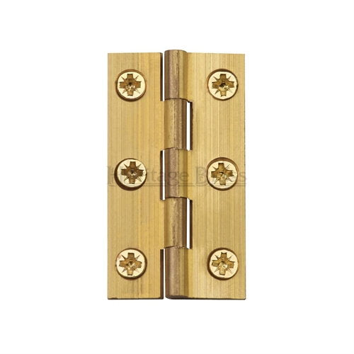 M.Marcus Heritage Brass HG99 Natural Brass DPW Butt Hinge