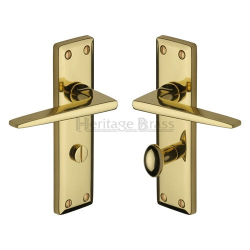 M.Marcus Heritage Brass Kendal Lever Handle on Plate