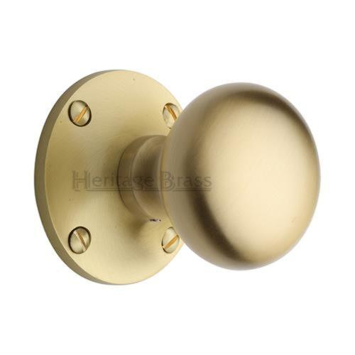 M.Marcus Heritage Brass Kensington Mortice Knob Set