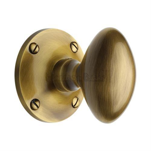 M.Marcus Heritage Brass Mayfair Mortice Knob Set