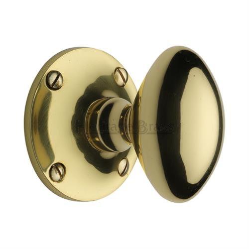 M.Marcus Heritage Brass Mayfair Mortice Knob Set