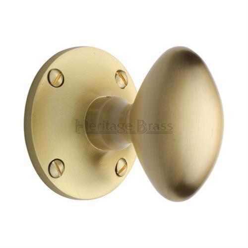 M.Marcus Heritage Brass Mayfair Mortice Knob Set