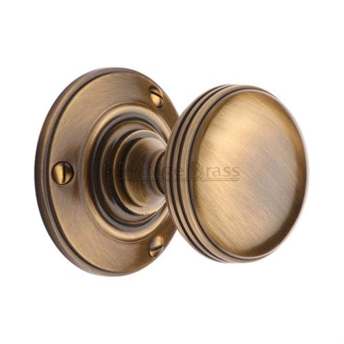 M.Marcus Heritage Brass Richmond Mortice Knob Set