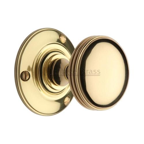 M.Marcus Heritage Brass Richmond Mortice Knob Set