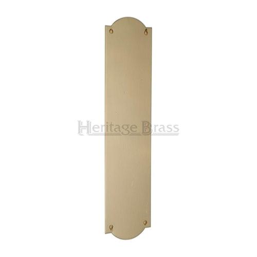 M.Marcus Heritage Brass Shaped Finger Plate