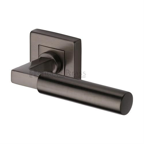 M.Marcus Heritage Brass Bauhaus SQ Lever Handle Set