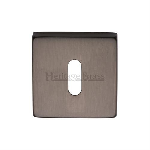 M.Marcus Heritage Brass SQ5002 Lever Key Escutcheon