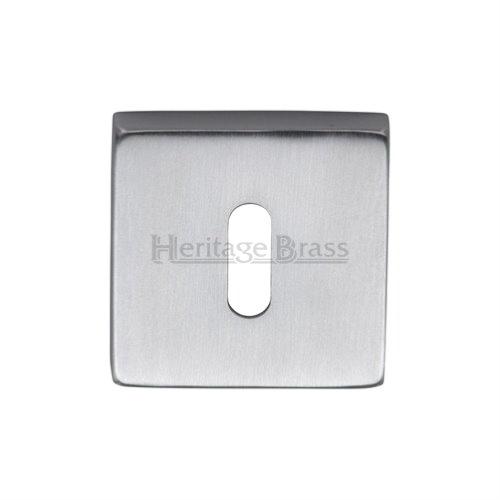 M.Marcus Heritage Brass SQ5002 Lever Key Escutcheon