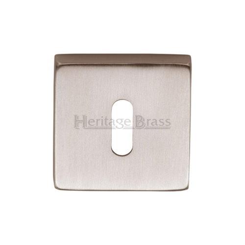 M.Marcus Heritage Brass SQ5002 Lever Key Escutcheon