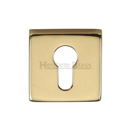 M.Marcus Heritage Brass SQ5004 Euro Profile Escutcheon