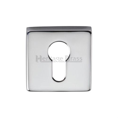 M.Marcus Heritage Brass SQ5004 Euro Profile Escutcheon