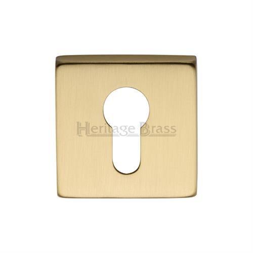 M.Marcus Heritage Brass SQ5004 Euro Profile Escutcheon