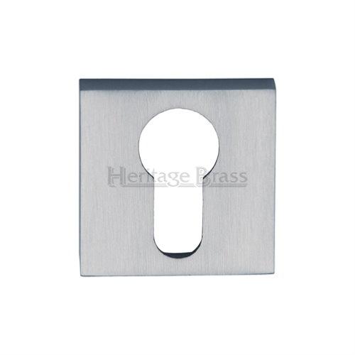 M.Marcus Heritage Brass SQ5004 Euro Profile Escutcheon